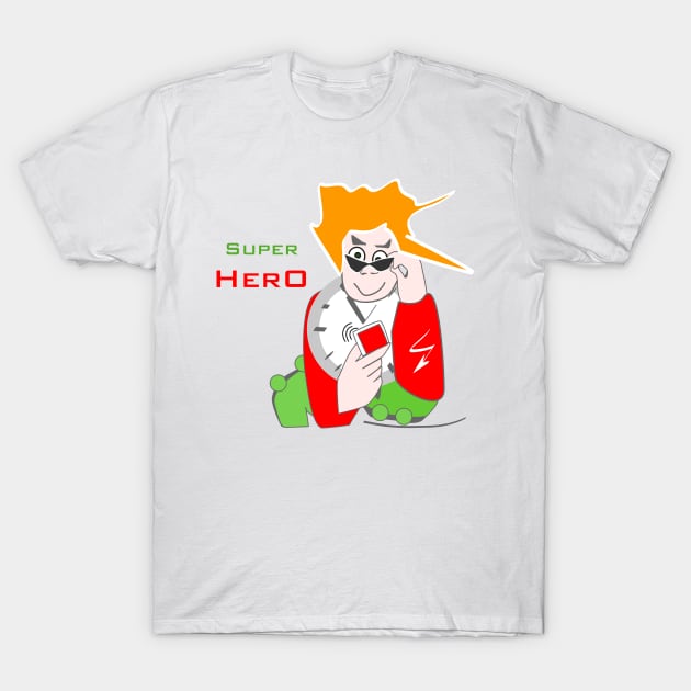 super hero T-Shirt by dorletin